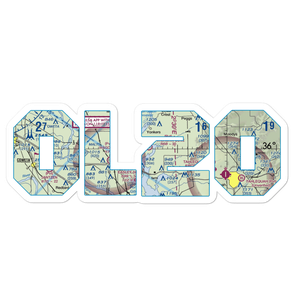 Whitehorn Cove Airport (OL20) VFR Sectional Sticker