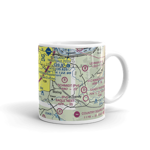 Happy Valley Airport (OL03) VFR Sectional  Mug
