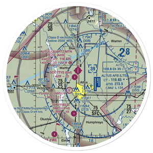 Scottys Field (OK82) VFR Sectional Sticker (30 mile)