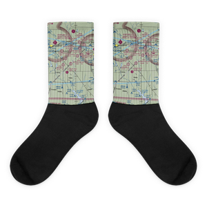 Mound Valley Farm Airport (OK77) VFR Sectional Socks