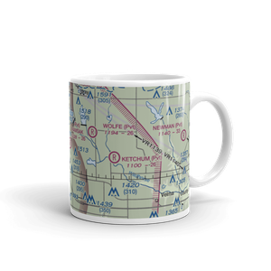 Ramsak Airport (OK67) VFR Sectional  Mug