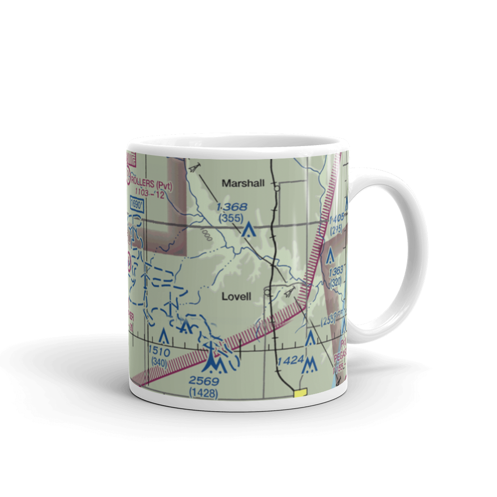 PTNO Airport (OK56) VFR Sectional  Mug 