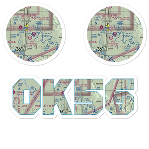 PTNO Airport (OK56) VFR Sectional Sticker Pack