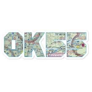 Bost Ranch Airport (OK55) VFR Sectional Sticker