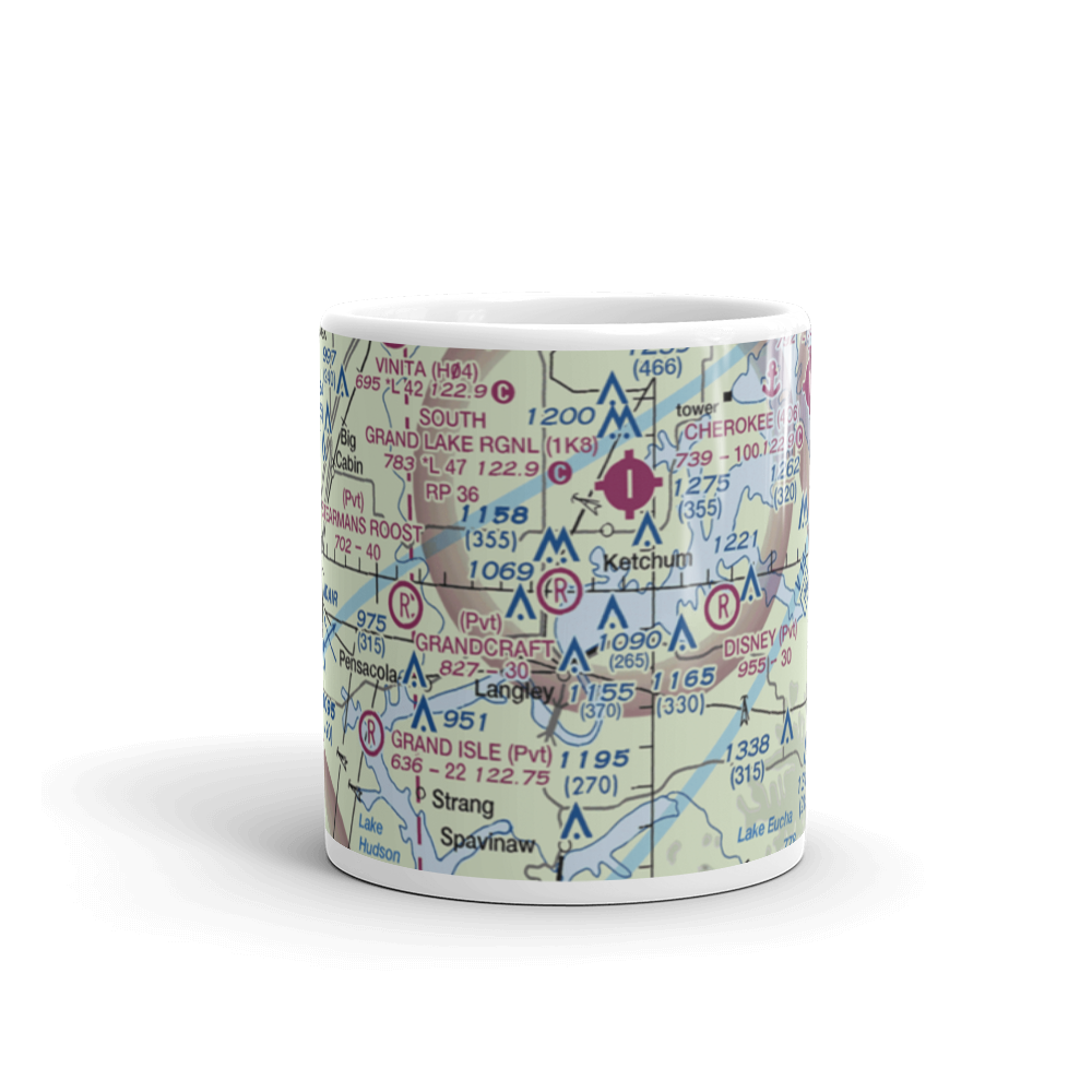 Grandcraft Landing Strip (OK30) VFR Sectional  Mug 
