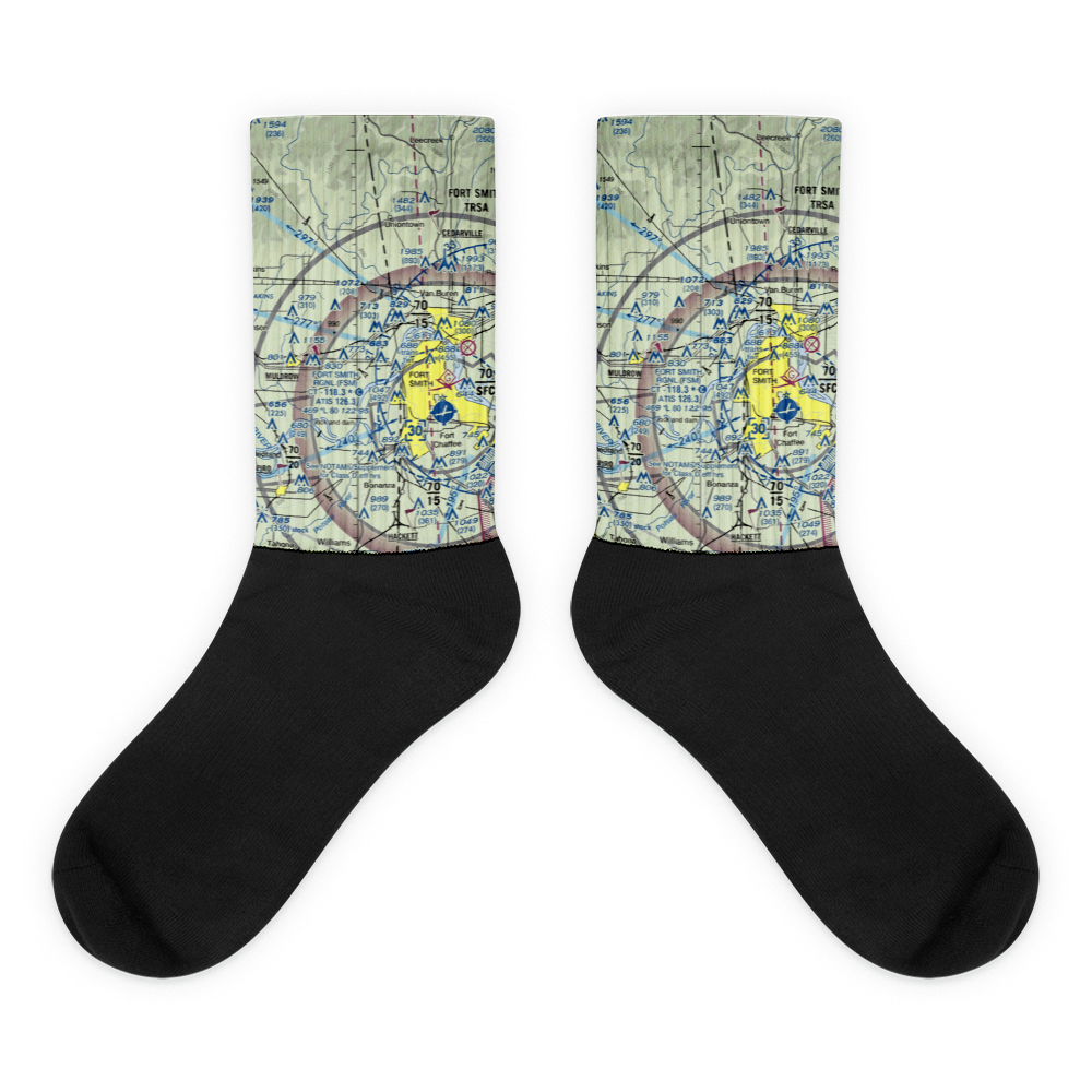 Venture Aerodrome Airpark Nr 2 Ultralightport (OK27) VFR Sectional Socks 
