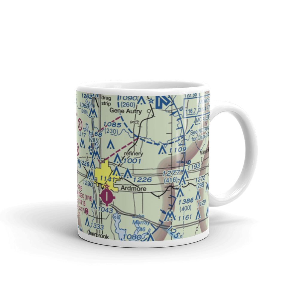 Taliaferro Field (OK23) VFR Sectional  Mug 