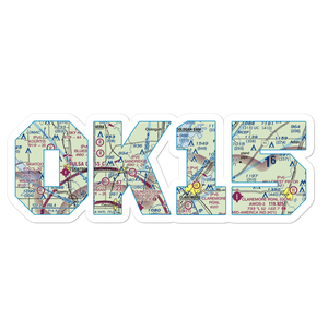 Avian Country Estates Airport (OK15) VFR Sectional Sticker