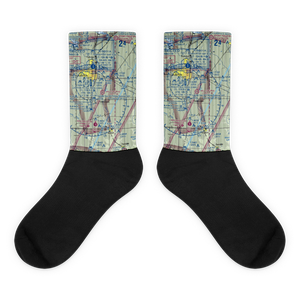 Hill Top Private Airport (OK08) VFR Sectional Socks