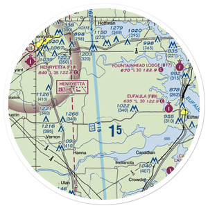 Canadian River Ranch Airport (OK04) VFR Sectional Sticker (30 mile)