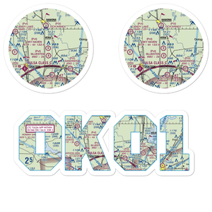 Sky Haven Airpark/Sellmeyer Field (OK01) VFR Sectional Sticker Pack