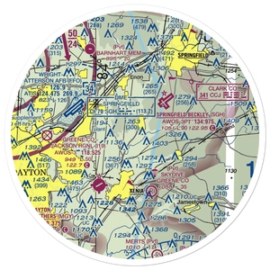 Hammond Airport (OI91) VFR Sectional Sticker (30 mile)