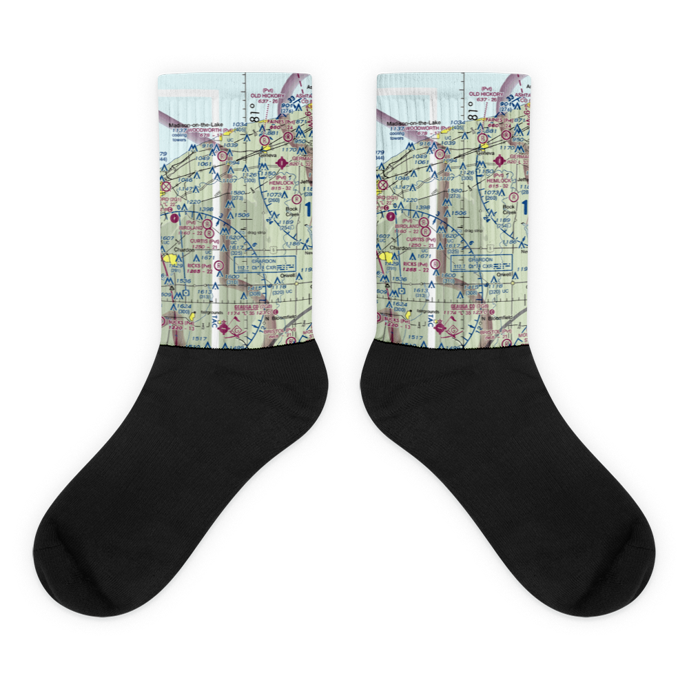 Bush Field (OI64) VFR Sectional Socks 