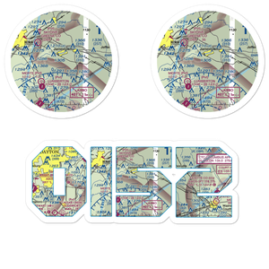 Lyons Field (OI52) VFR Sectional Sticker Pack