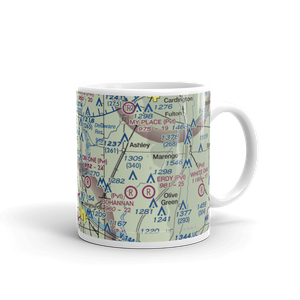 Flying Acres Airport (OI49) VFR Sectional  Mug