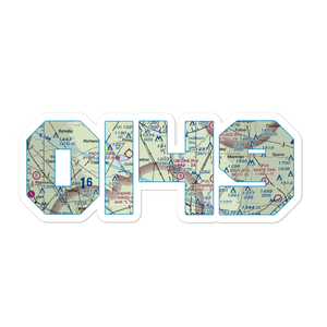 Flying Acres Airport (OI49) VFR Sectional Sticker