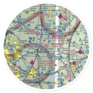 Far View Airport (OI41) VFR Sectional Sticker (30 mile)