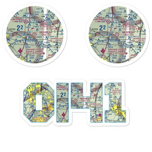 Far View Airport (OI41) VFR Sectional Sticker Pack