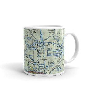 Checkpoint Charlie Airport (OI27) VFR Sectional  Mug