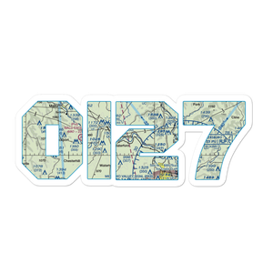 Checkpoint Charlie Airport (OI27) VFR Sectional Sticker