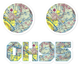 Maplewood Orchard Airport (OH95) VFR Sectional Sticker Pack
