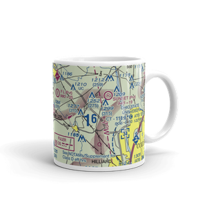 Darby Airport (OH93) VFR Sectional  Mug