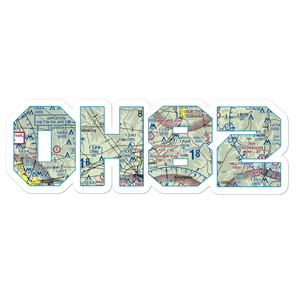 Graham Farm Airport (OH82) VFR Sectional Sticker