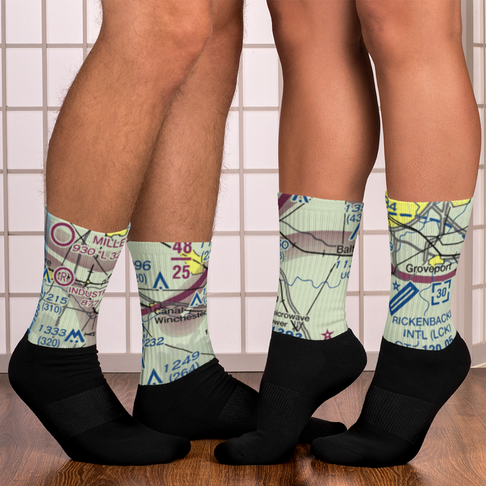 Anderson Airport (OH43) VFR Sectional Socks 