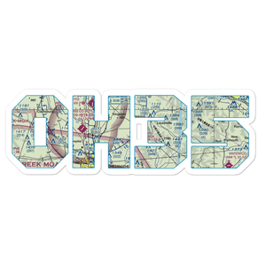 Mission Field (OH35) VFR Sectional Sticker