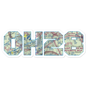 Donner Field (OH28) VFR Sectional Sticker