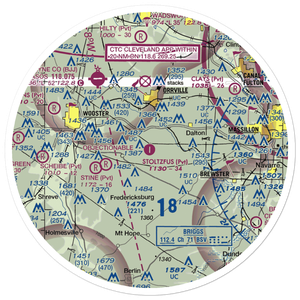 Stoltzfus Airfield (OH22) VFR Sectional Sticker (30 mile)