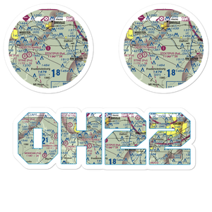 Stoltzfus Airfield (OH22) VFR Sectional Sticker Pack