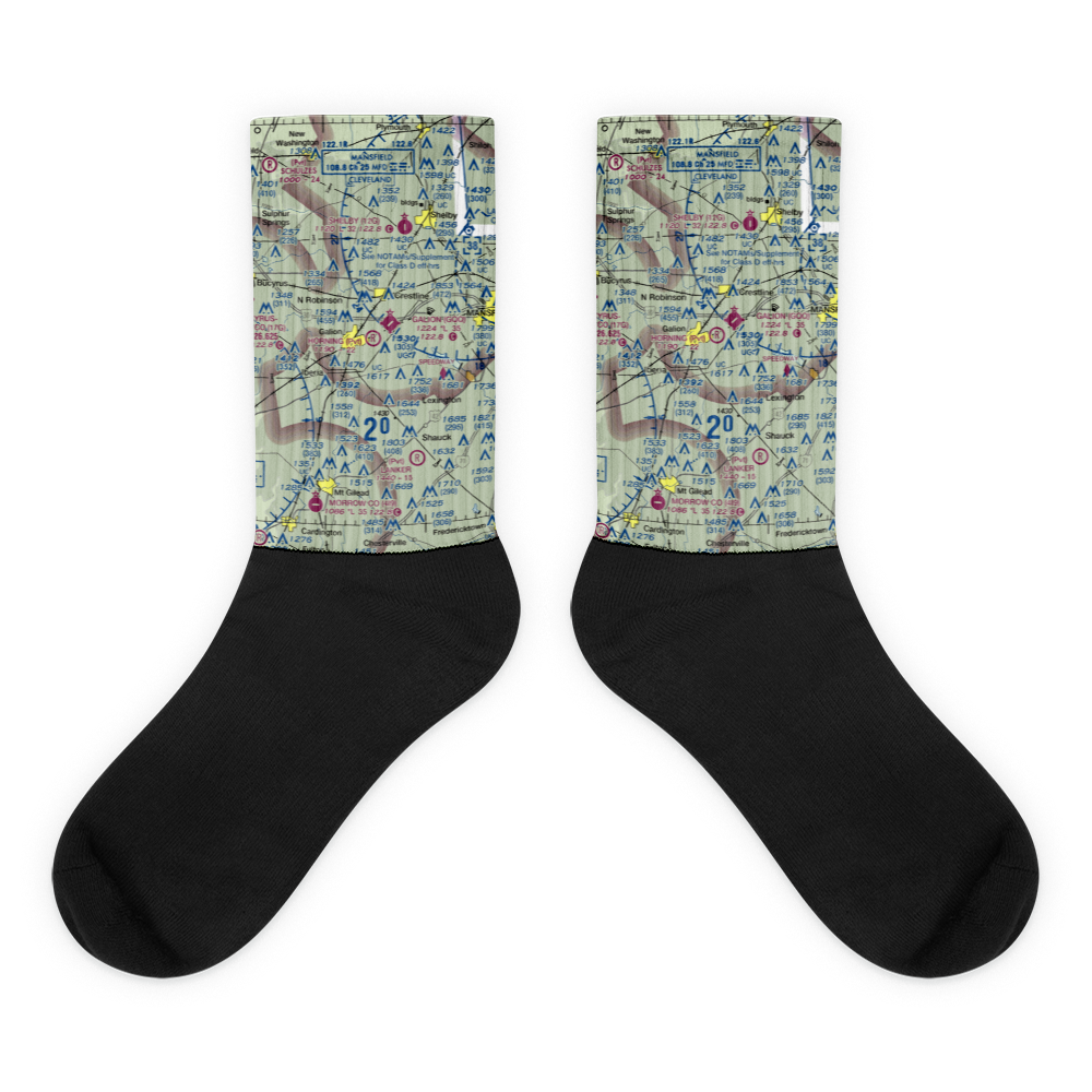 Horning Airport (OH21) VFR Sectional Socks 