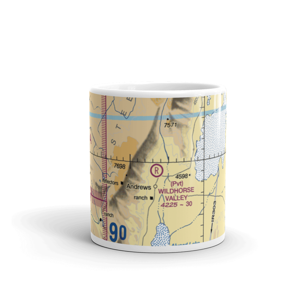 Wildhorse Valley Airport (OG53) VFR Sectional  Mug 