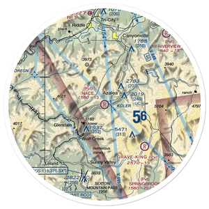 Nace Family Airstrip (OG41) VFR Sectional Sticker (30 mile)