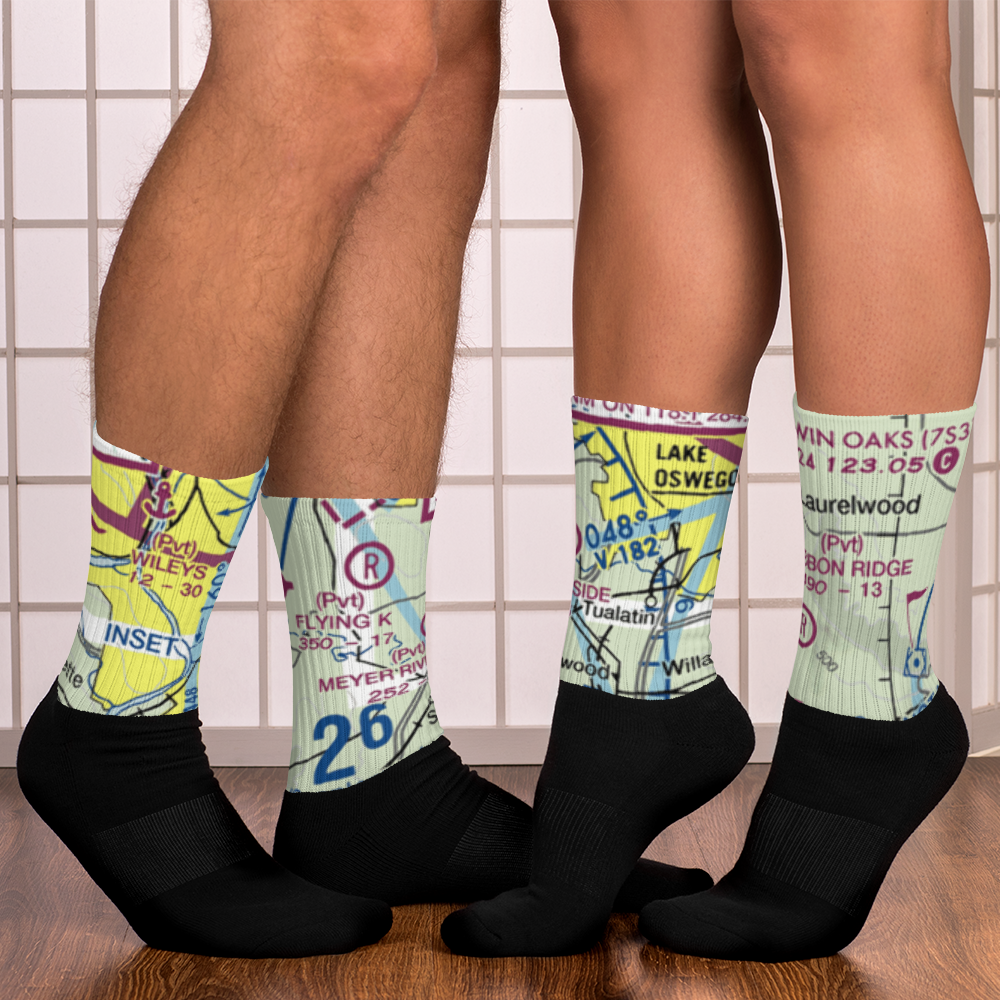 Meyer Riverside Airpark (OG34) VFR Sectional Socks 