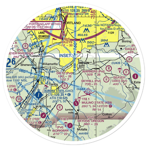 Aeroacres Airport (OG30) VFR Sectional Sticker (30 mile)