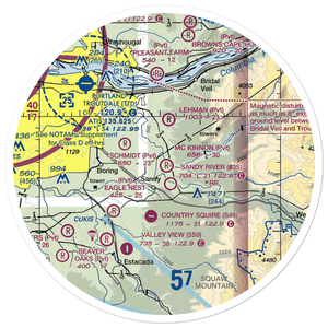 Mc Kinnon Airpark (OG29) VFR Sectional Sticker (30 mile)