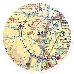 Sage Ranch Airport (OG15) VFR Sectional Sticker (30 mile)