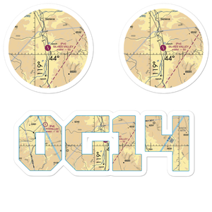 Silvies Valley Ranch Airport (OG14) VFR Sectional Sticker Pack
