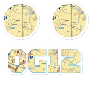 Wilson Ranch Airport (OG12) VFR Sectional Sticker Pack