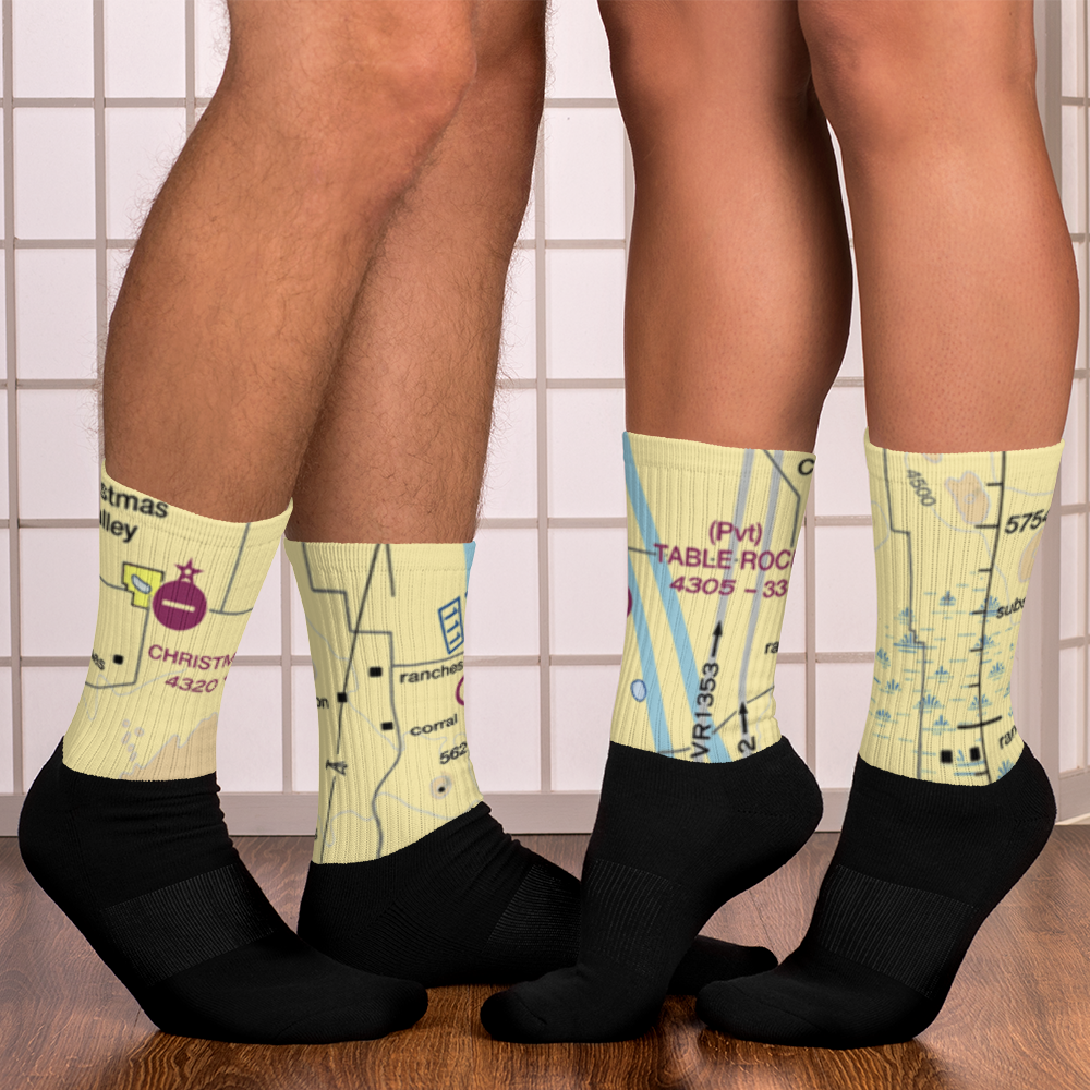 Table Rock Airport (OG06) VFR Sectional Socks 