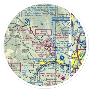 Rieben Airport (OG02) VFR Sectional Sticker (30 mile)