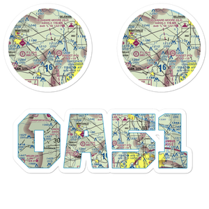 Fighter Field Airport (OA51) VFR Sectional Sticker Pack