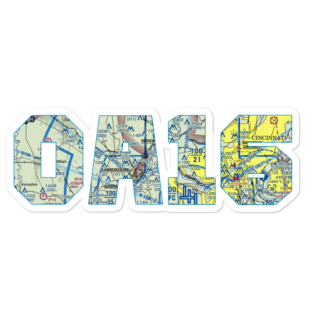 Lost Bridge Airport (OA16) VFR Sectional Sticker 