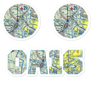 Lost Bridge Airport (OA16) VFR Sectional Sticker Pack