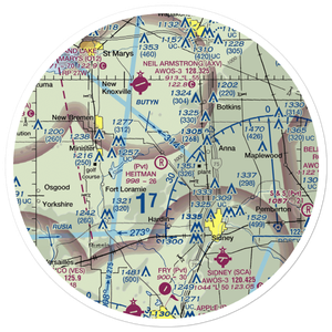 Heitman Field (OA11) VFR Sectional Sticker (30 mile)
