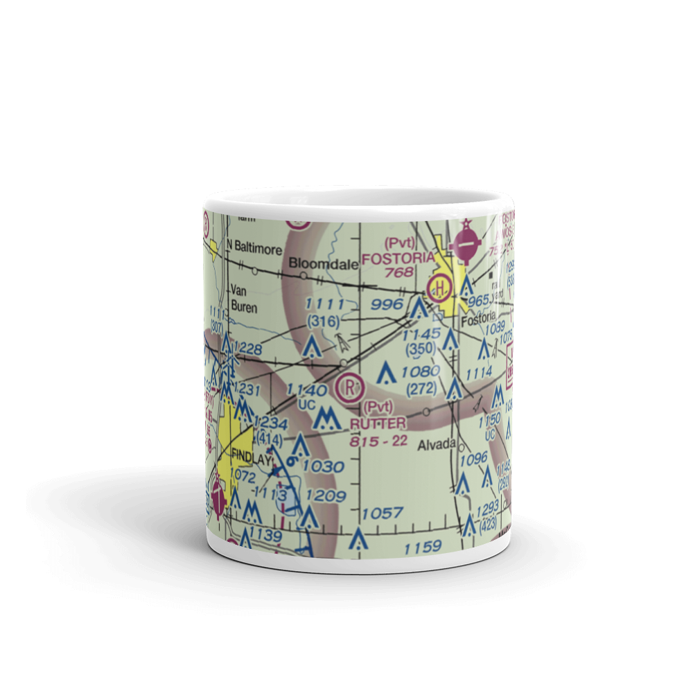 Rutter Airport (OA04) VFR Sectional  Mug 