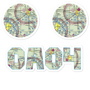 Rutter Airport (OA04) VFR Sectional Sticker Pack