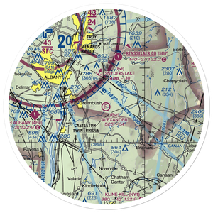 Alexander Farm Airport (NY82) VFR Sectional Sticker (30 mile)